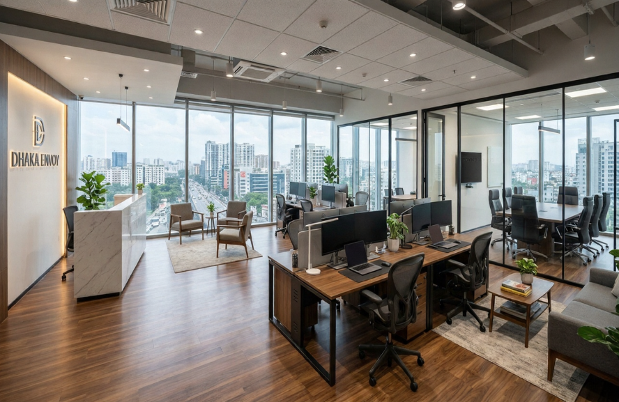 Luxurious Full Furnished Office Space For Rent In Uttara