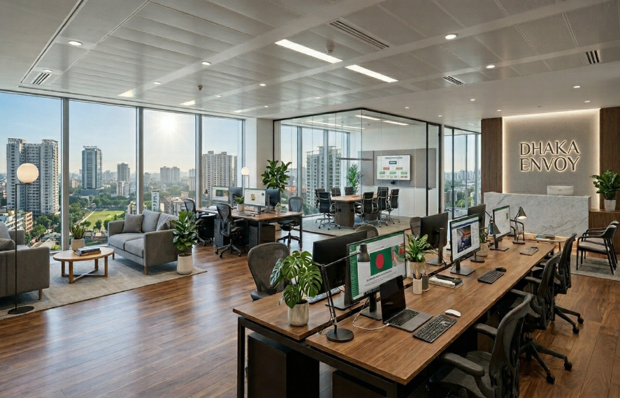 Luxurious Full Furnished Office Space For Rent In Uttara